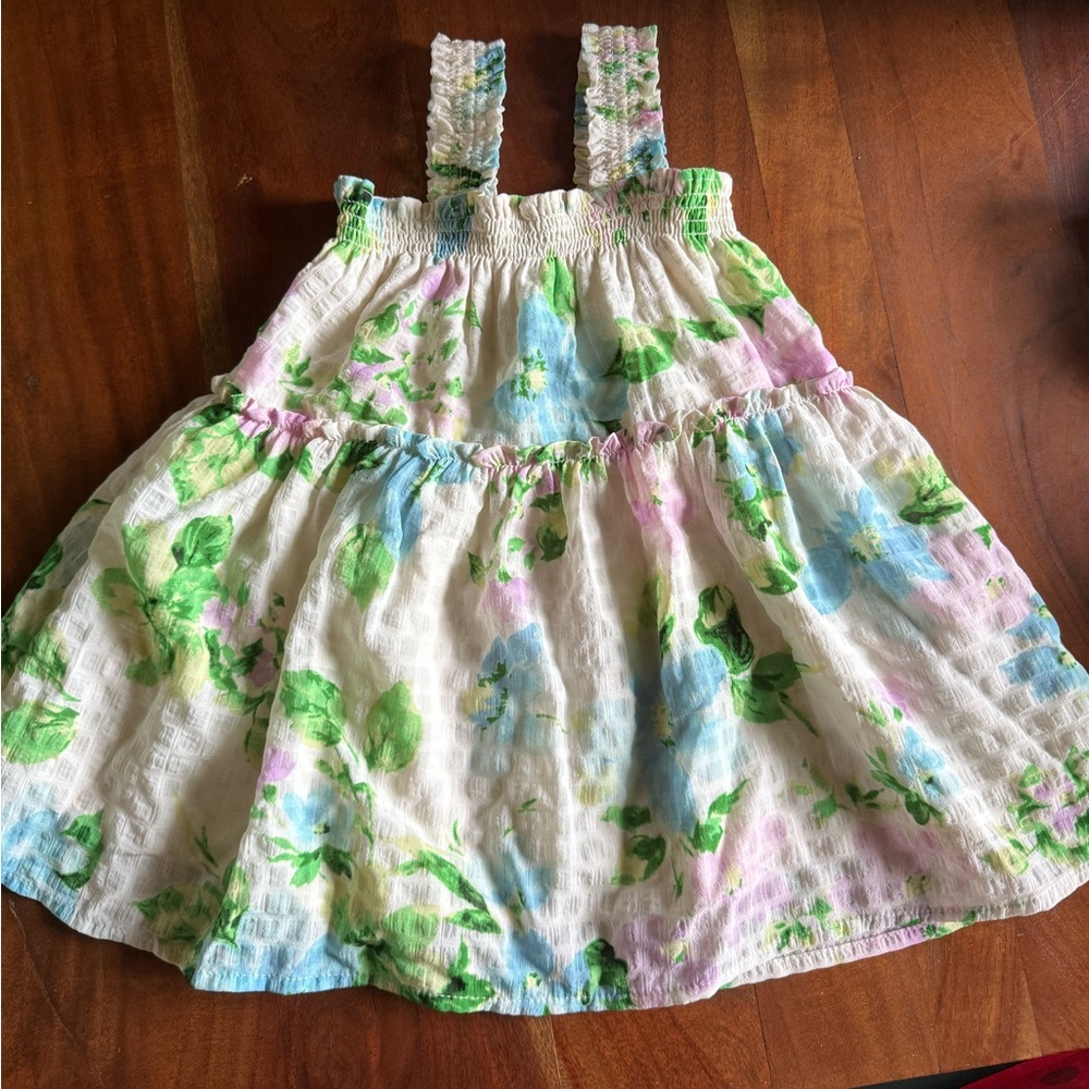 Old navy floral dress 18-24m